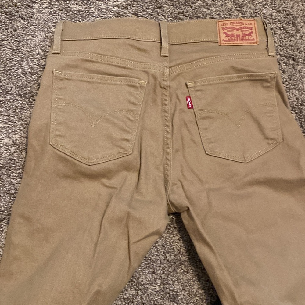 Levi’s Jeans 27x32 Tan - Picture 8 of 11